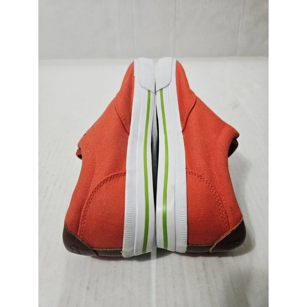 Size 9.5D - Men's Polo Ralph‎ Lauren Vaughn Red Slip On Dress Shoes